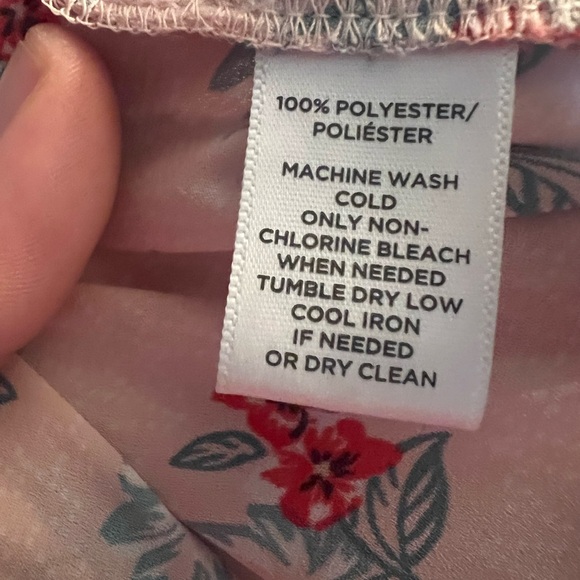 Ann Taylor Loft Pink Ruffle Sleeve Blouse - Picture 5 of 5